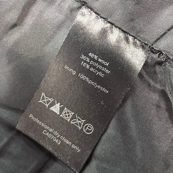 Vintage Cheetah Leopard Animal Print Wool Mini Dress 90s Y2K Mob Boss Wife Sexy - Picture 5 of 7